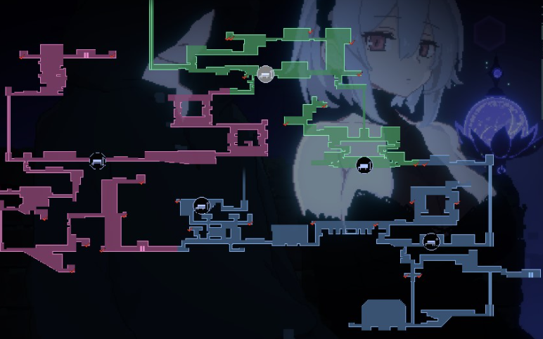 群青的魔女攻略大全 地图及收集指南