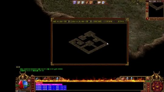 传奇世界地下魔域八层走法