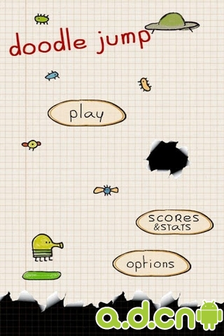 《涂鸦跳跃 Doodle Jump》安卓版下载