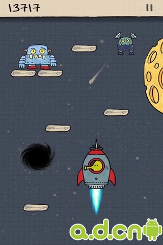 《涂鸦跳跃 Doodle Jump》安卓版下载