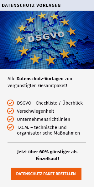 Datenschutz-Vorlagen