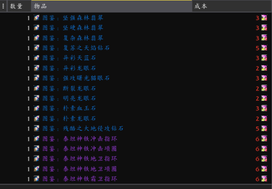 WLK怀旧服珠宝赚金攻略 一个日常能赚200金