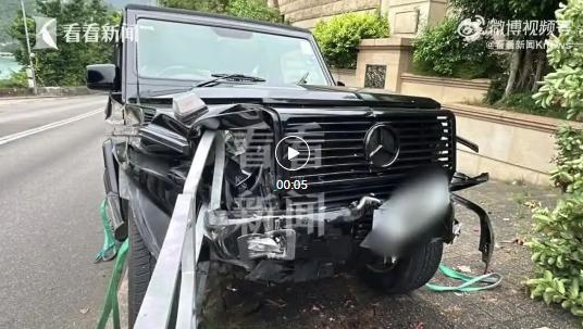 知名导演陈可辛出车祸 现场画面曝光