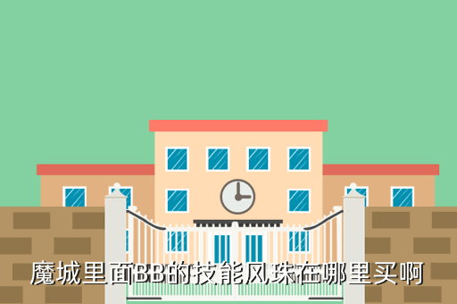 魔城里面BB的技能风珠在哪里买啊