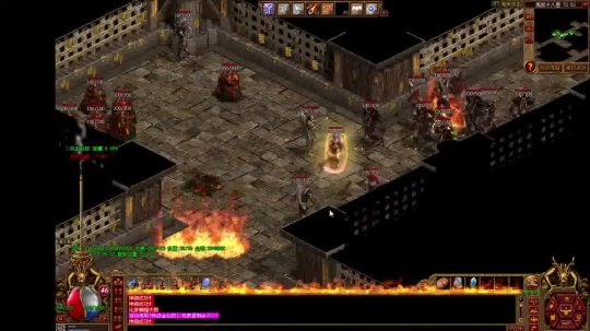 传奇世界地下魔域八层走法