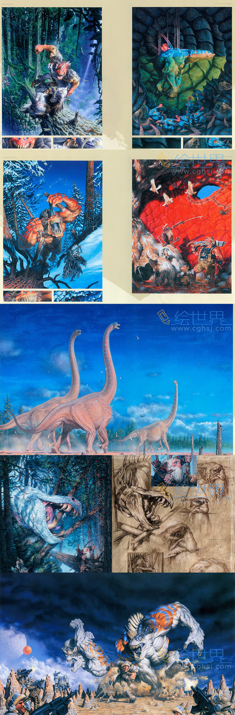 [会员][插画集] The art of Paul Bonner 保罗·邦纳作品集